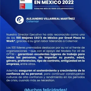 Los mejores CEO en México 2022