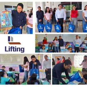 Lifting de México lleva su compromiso con la educación a las aulas de Villa Cuichapa en Moloacán, Veracruz Lifting de México lleva su compromiso con la educación a las aulas de Villa Cuichapa en Moloacán, Veracruz