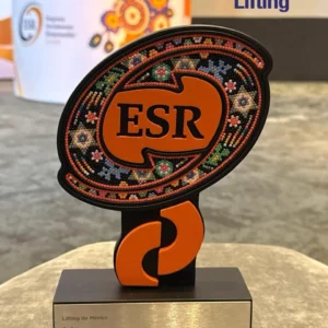Lifting de México refrenda su liderazgo en sostenibilidad: recibe el Distintivo ESR®por séptimo año consecutivo